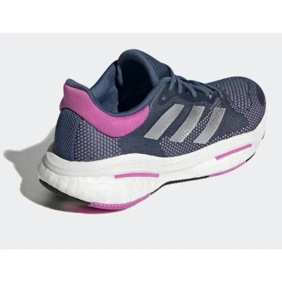 Adidas Women's Solar Glide 5 Running Shoes Athletic Blue Size 9.5 M - Picture 3 of 8
